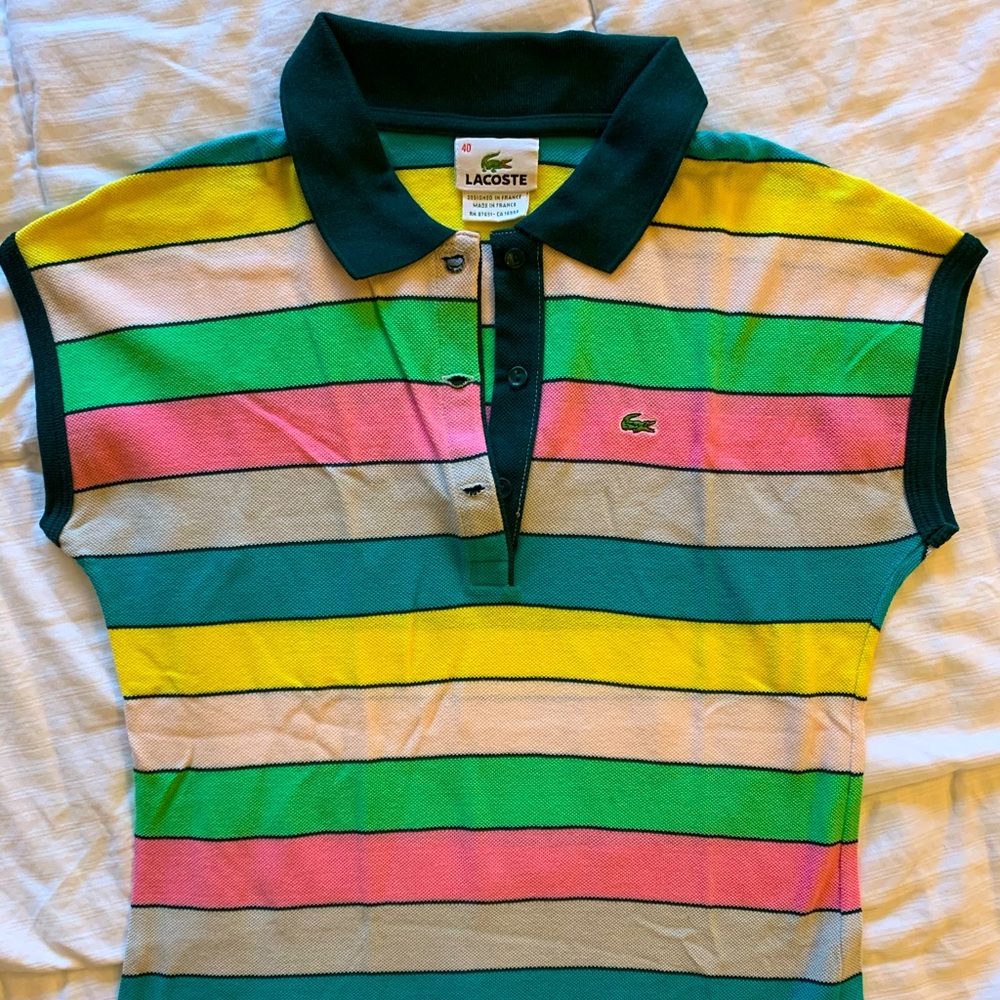 Slim fit multi-color polo by Lacoste